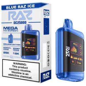 Buy Blue Razz Ice - RAZ DC25000 Puffs at Raz Vape