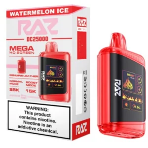 Buy Watermelon Ice - RAZ DC25000 Puffs at Raz Vape